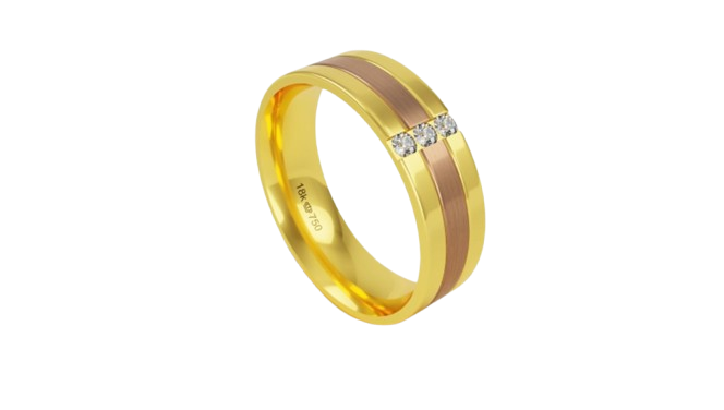Alianca Ouro Rose