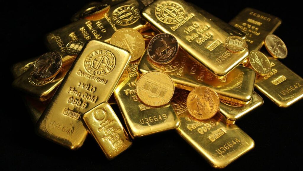 lingotes-ouro
