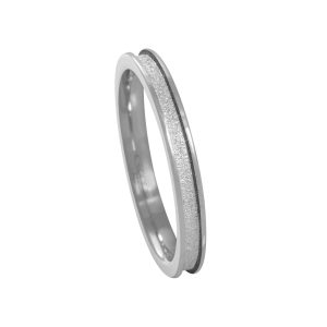 Meia Aliança Prata 2,7mm 2243