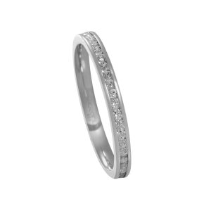 Meia Aliança Prata 2,2mm 2318