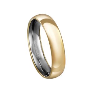 Aliança Envelopada Ouro 18K 5mm 6101
