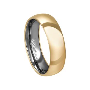 Aliança Envelopada Ouro 18K 6mm 6106