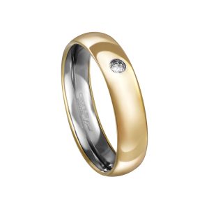 Aliança Envelopada Ouro 18K 5mm 6301