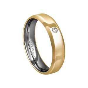 Aliança Envelopada Ouro 18K 5mm 6305