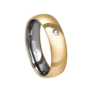 Aliança Envelopada Ouro 18K 6mm 6306