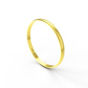 Aliança Ouro 18K 1,8mm A018