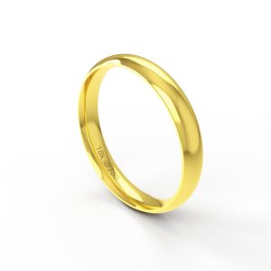 Aliança Ouro 18K 3,5mm A035R