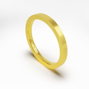 Aliança Ouro 18K 2mm A2/0R