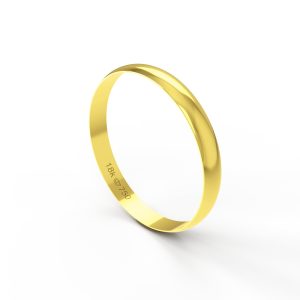 Aliança Ouro 18K 2,8mm A280