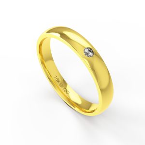 Aliança Ouro 18K 3,5mm A34RA