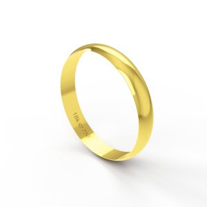 Aliança Ouro 18K 3,5mm A350