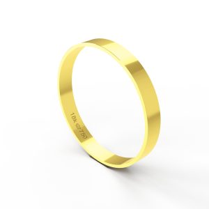 Aliança Ouro 18K 3mm A4/4
