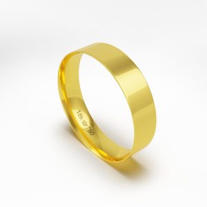 Aliança Ouro 18K 4,6mm A4/6RE