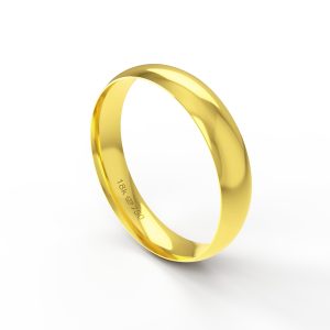 Aliança Ouro 18K 4,5mm A45RE