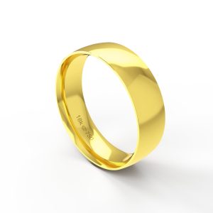 Aliança Ouro 18K 6mm A600R