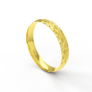 Aliança Ouro 18K 3,8mm AT109R