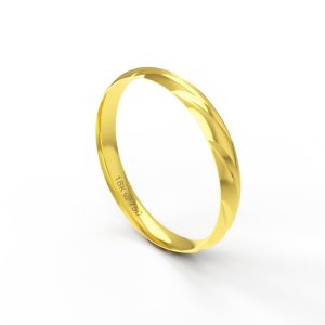 Aliança Ouro 18K 3mm AT137R
