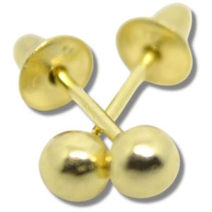 Brinco Ouro 18K 2,5mm B000