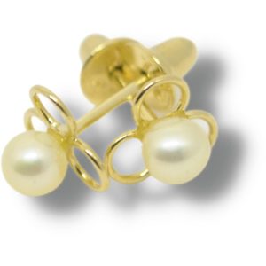 Brinco de Pérola Ouro 18K 7mm B016