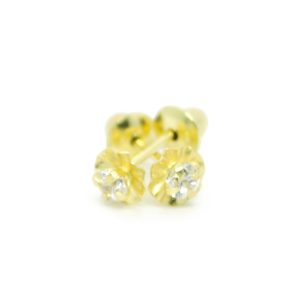 Brinco Ouro 18K 3,9mm B018