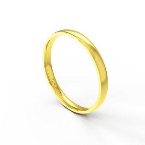 Aliança Ouro 18K 2,4mm B024R
