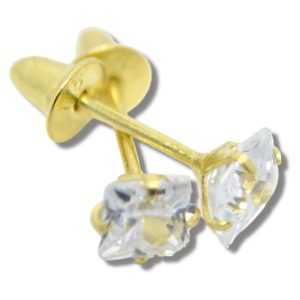 Brinco Ouro 18K 3,5mm B038