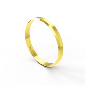 Aliança Ouro 18K 2,7mm B1/9