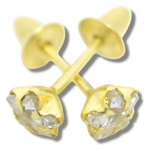 Brinco Ouro 18K 3,5mm B702