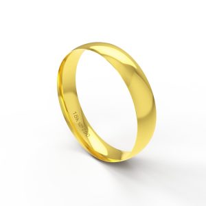 Aliança Ouro 10K 4,5mm BA450R