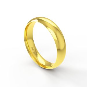 Aliança Ouro 10K 5mm BA51RE