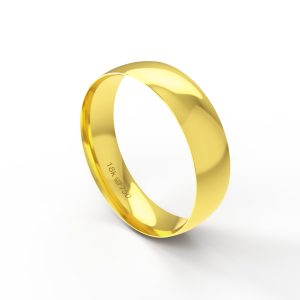 Aliança Ouro 10K 5,5mm BA550R
