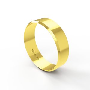 Aliança Ouro 10K 6mm BA6/0E