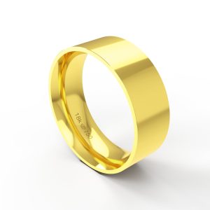 Aliança Ouro 10K 7,5mm BA7/5RE
