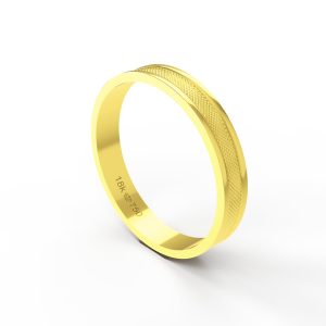 Aliança Ouro 10K 3,5mm BABO50