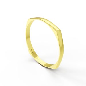 Aliança Ouro 10K 2,3mm BC207