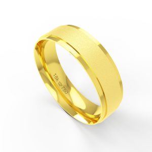 Aliança Ouro 10K 6mm BC236R