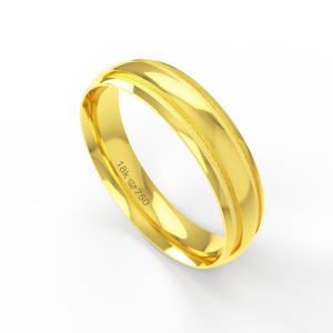 Aliança Ouro 10K 5,5mm BC270R