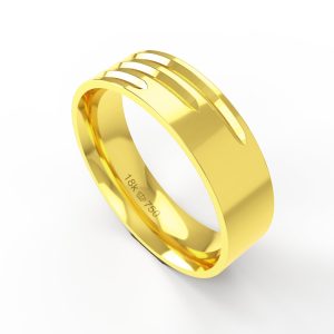 Aliança Ouro 10K 6mm BC285R