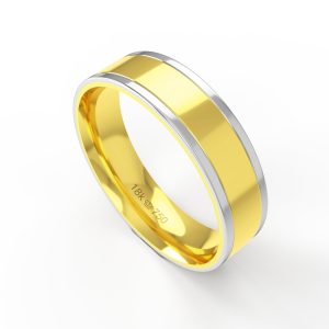 Aliança Ouro 10K 5mm BC424R