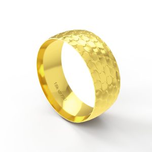 Aliança Ouro 10K 8mm BC640R