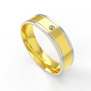 Aliança Ouro 10K 5mm BC724RZ