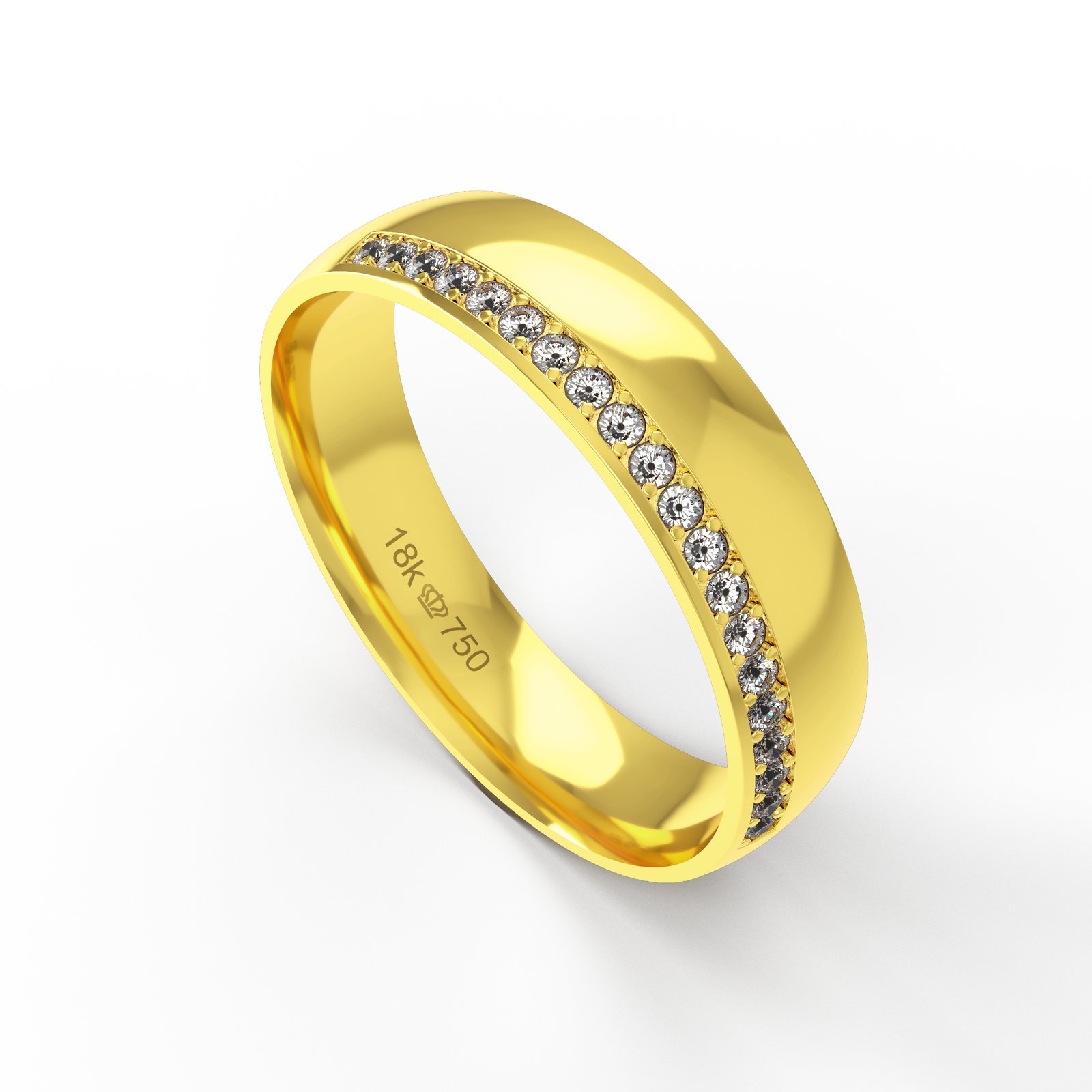 Aliança Ouro 10K 5mm BC925RZ