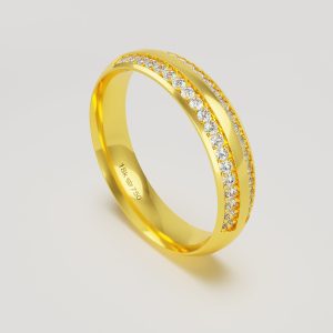 Aliança Ouro 10K 4,8mm BC927RZ