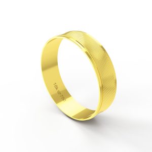Aliança Ouro 18K 5,3mm Reta BT107E