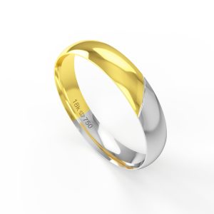 Aliança Ouro 18K 4mm C266R