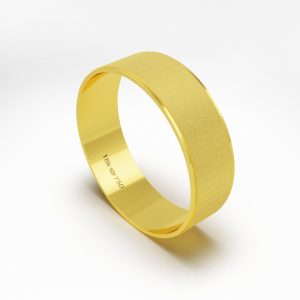 Aliança Ouro 18K 6mm C405