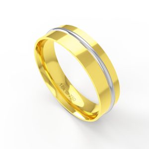 Aliança Ouro 18K 5,5mm C422R