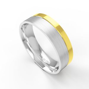 Aliança Ouro 18K 6mm C425