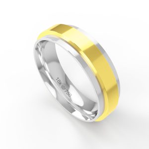 Aliança Ouro 18K 6mm C440R