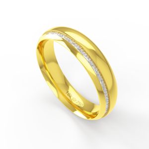 Aliança Ouro 18K 5mm C470R